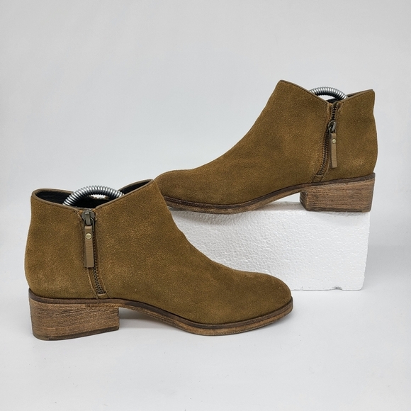 Cole Haan Suede Women's Waterproof Bootie Shoes Size 7.5 - Picture 5 of 8